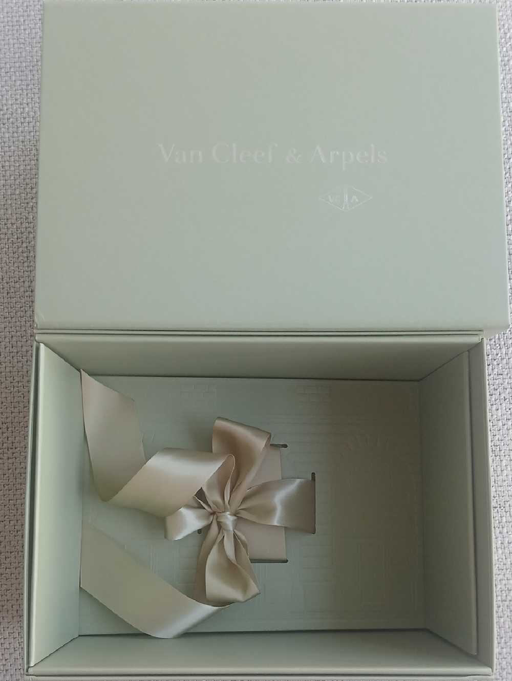 Van Cleef & Arpels Olive Green Presentation Box